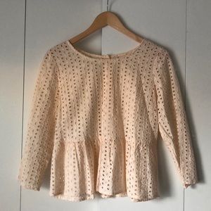 Eyelet Blouse